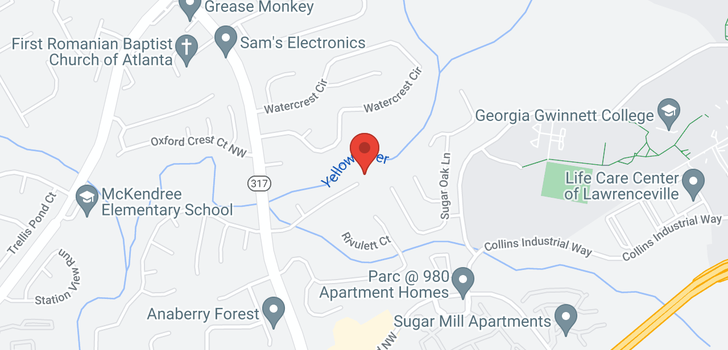 map of 455 River Overlook Drive